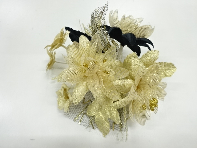 リサイクル　花コサージュ